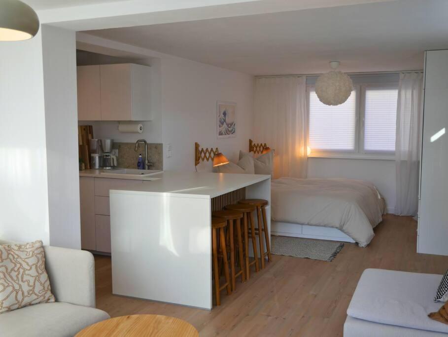 Moderne Studio Ferienwohnung In Bad Doberan Exteriör bild